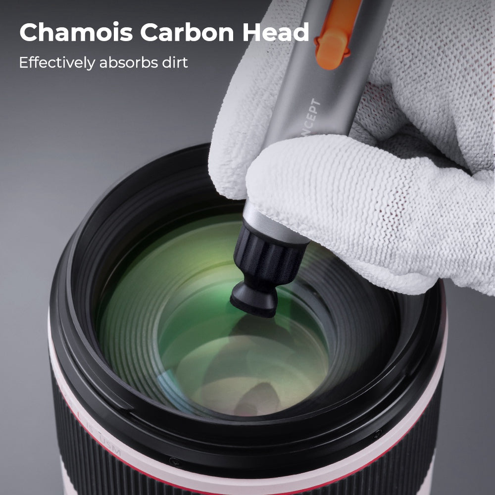 K&F CONCEPT SKU.1898 Versatile Switch Cleaning Pen Replacement Cleaning Brush Set for Camera Lens, Drone Lens Cleaning Tool