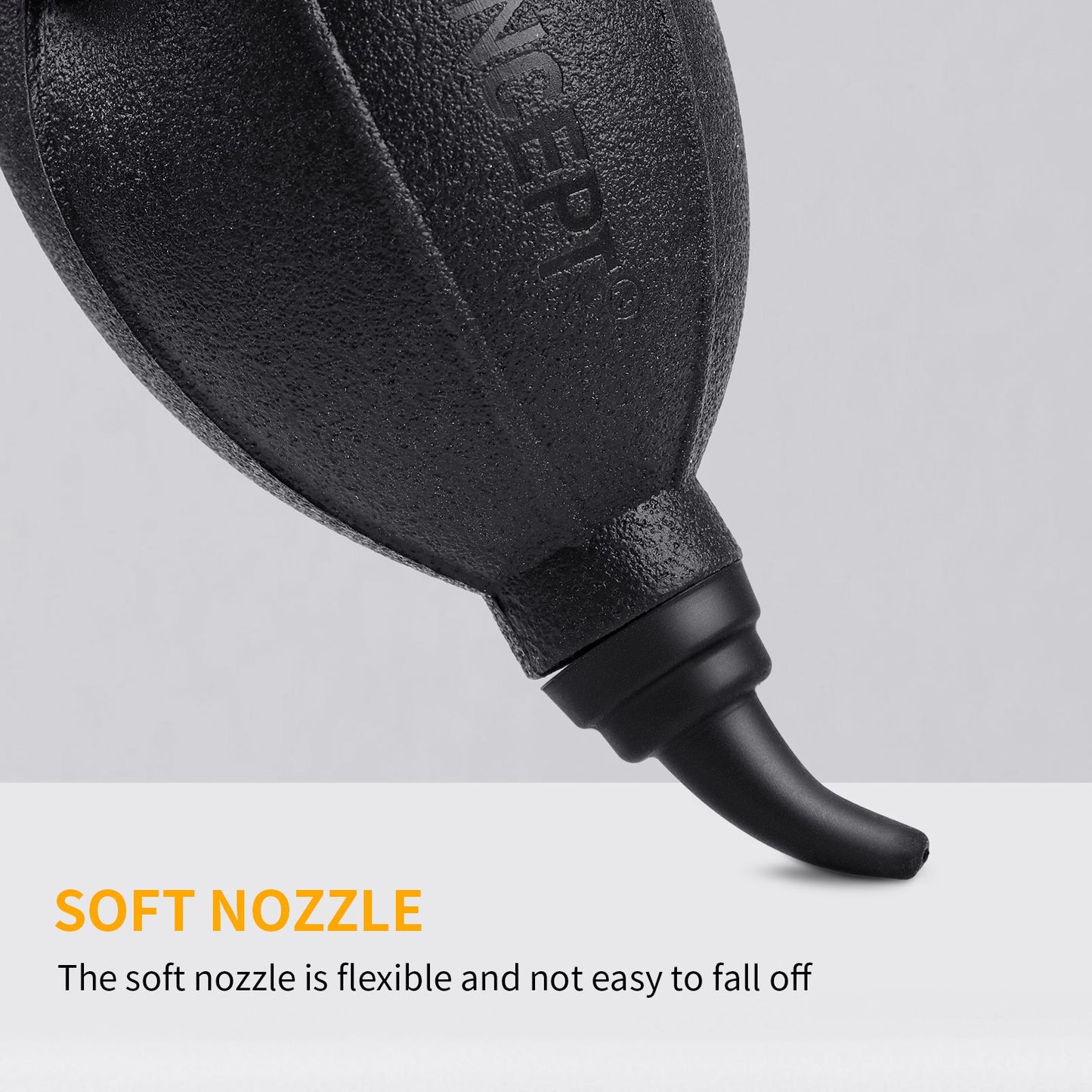 K&F CONCEPT Camera Air Blower for Filters / Sensor / Screen / Keyboard Cleaning Tool Silicone Air Blower