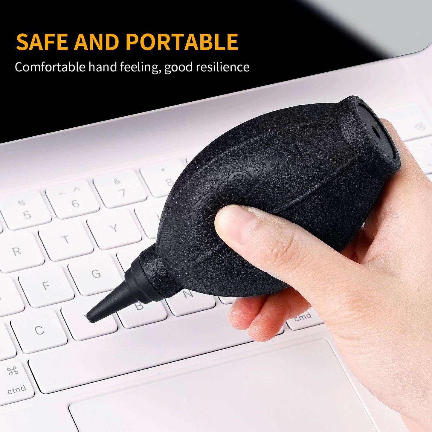K&F CONCEPT Camera Air Blower for Filters / Sensor / Screen / Keyboard Cleaning Tool Silicone Air Blower