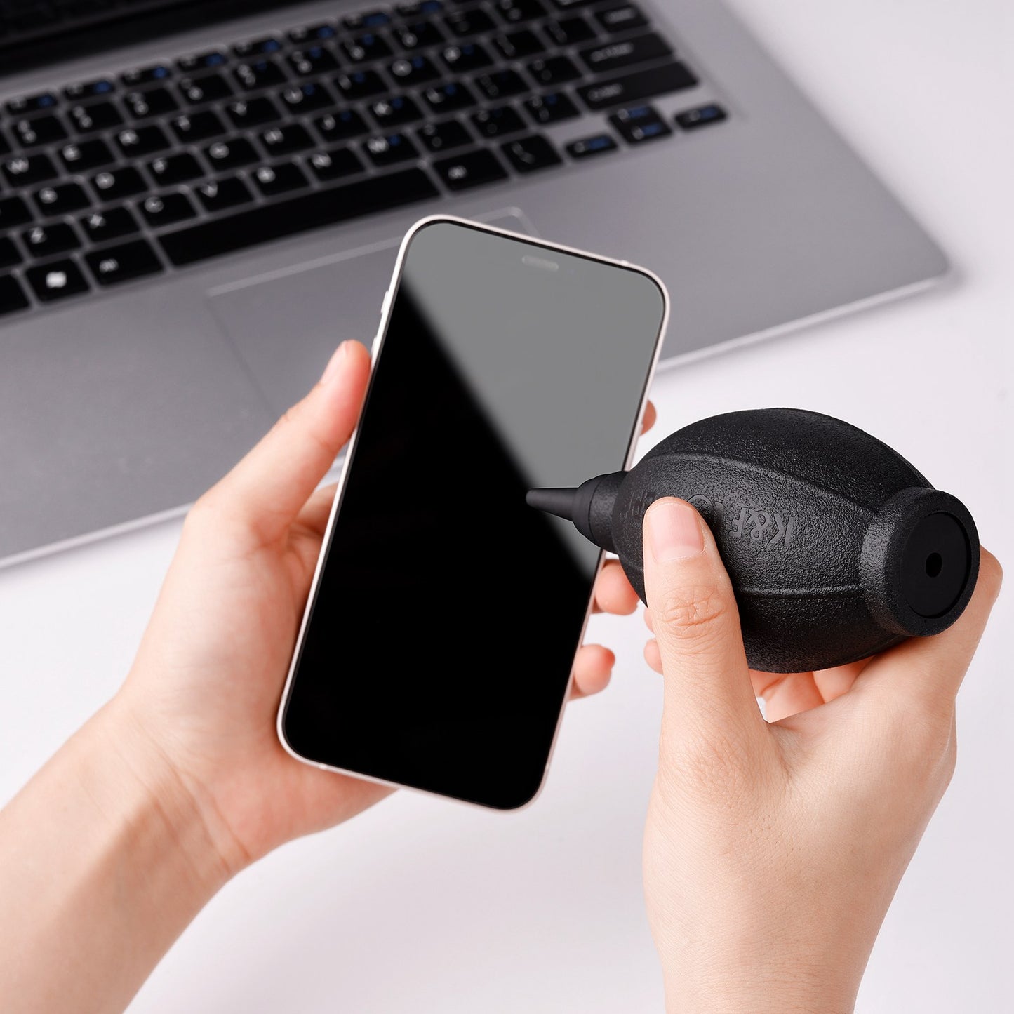 K&F CONCEPT Camera Air Blower for Filters / Sensor / Screen / Keyboard Cleaning Tool Silicone Air Blower