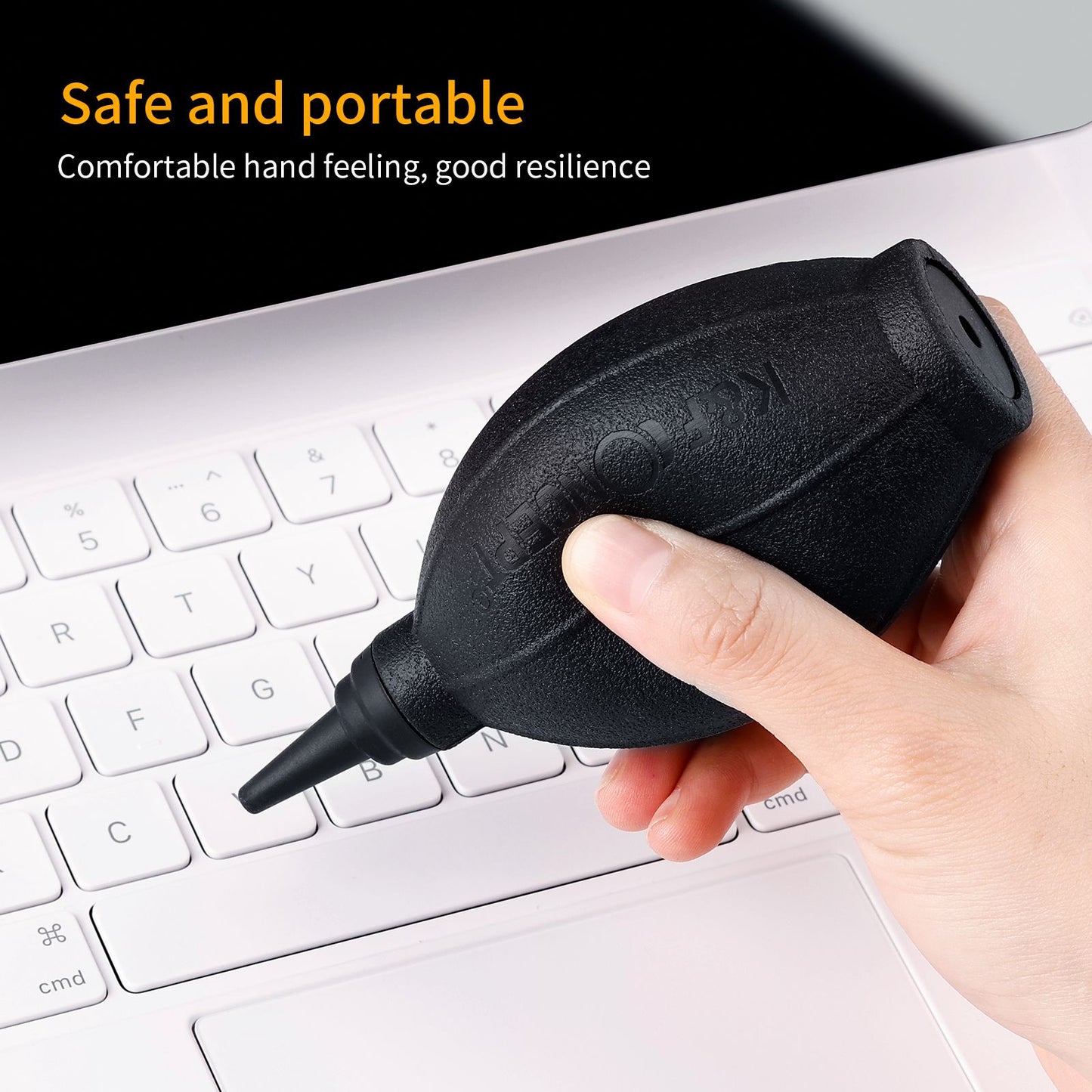 K&F CONCEPT 3-in-1 Camera Cleaning Kits with Air Blower+Cleaning Pen+Cleaning Cloth for Camera Lenses / Filters / Sensor / LCD Screen