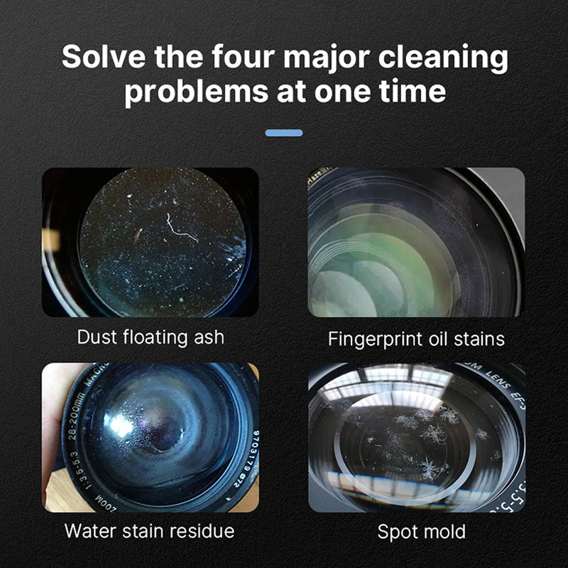 ULANZI 9 in 1 Camera Cleaning Kit Cleaning Brush+Air Blower+Sensor Cleaning Stick+15ml Lens Cleaner