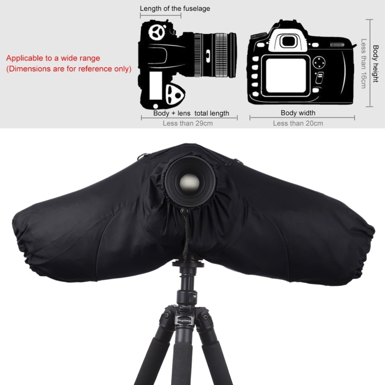 Puluz Professional Rain Cover Dustproof Waterproof Cover for Canon Nikon Sony DSLR Mirrorless Cameras