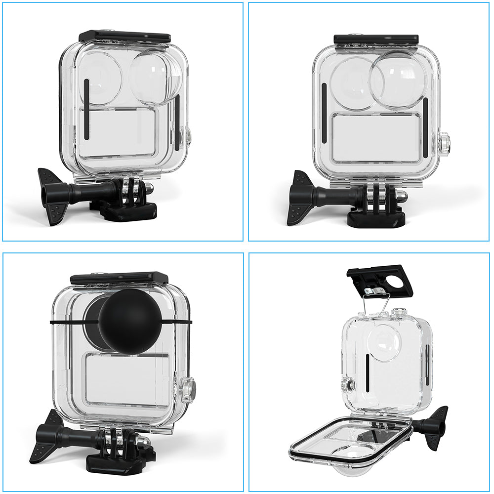 Waterproof Housing Protective Cover Shell for GoPro Max Camera