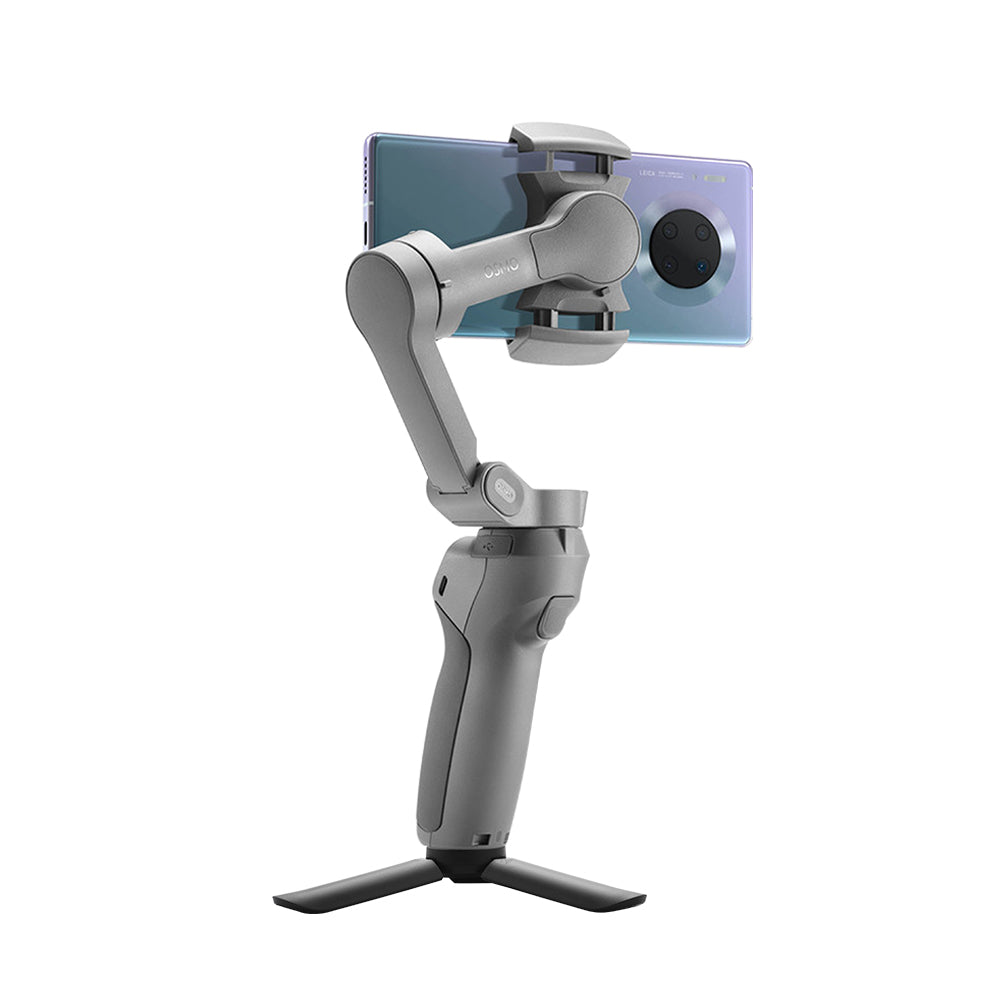 Portable Mini Desktop Tabletop Tripod for DJI OSMO 3/2/Zhiyun/Feiyu/GoPro - Grey