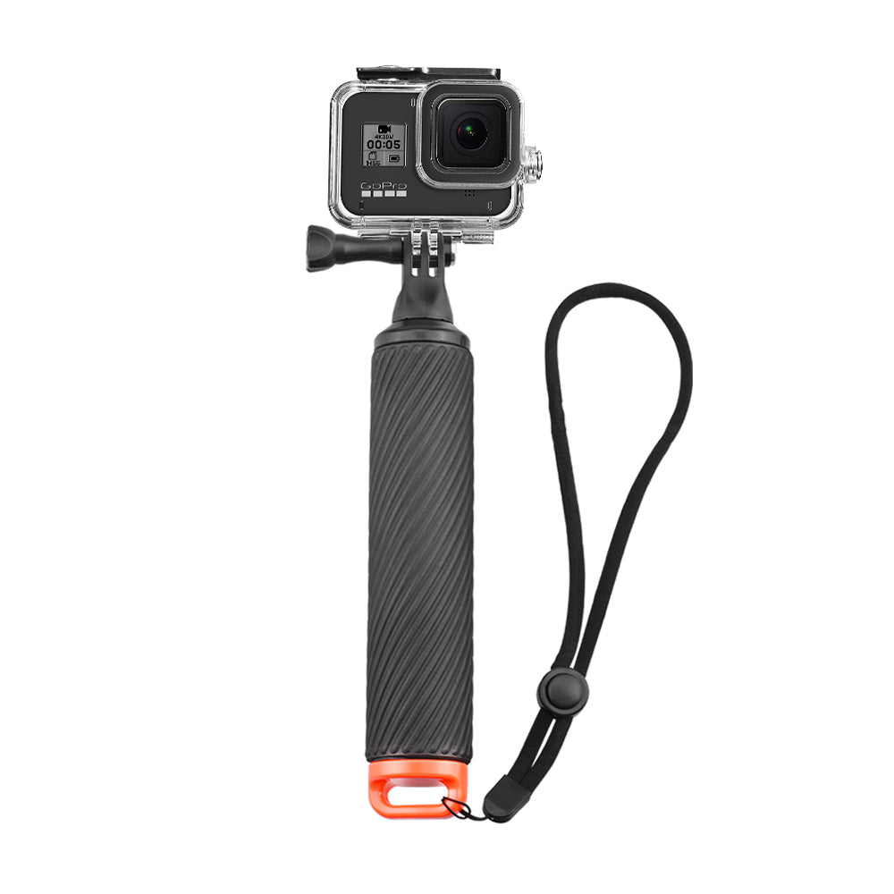 Diving Float Rod Water Floating Buoyancy Rod Handle for GoPro Hero 8 7 6 5 4 Osmo Pocket Osmo Action Action - Orange