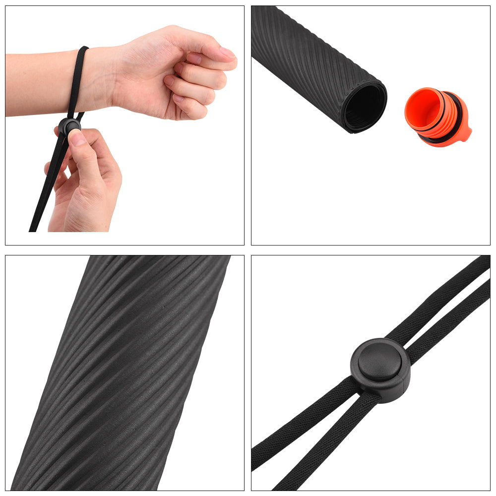 Diving Float Rod Water Floating Buoyancy Rod Handle for GoPro Hero 8 7 6 5 4 Osmo Pocket Osmo Action Action - Orange