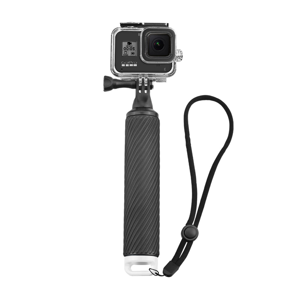 Diving Float Rod Water Floating Buoyancy Rod Handle for GoPro Hero 8 7 6 5 4 Osmo Pocket Osmo Action Action - White