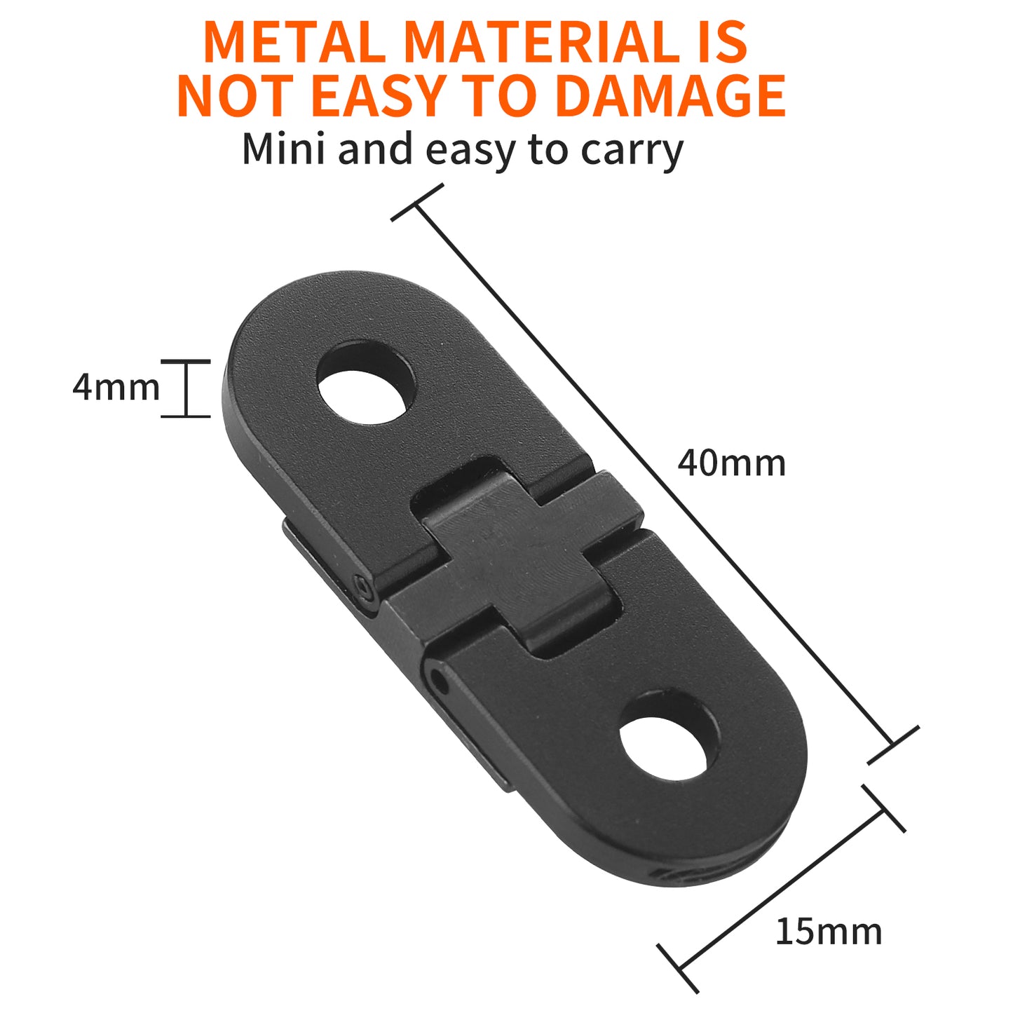 Portable 90 Degree Folding Magnetic Base Aluminum Alloy Adapter for GoPro Hero 9/8/Max