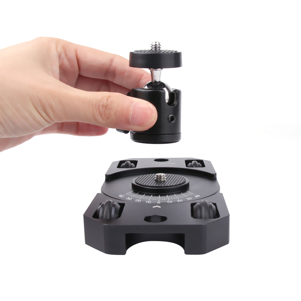 Static and Dynamic Multi-function Video Shooting Stabilizer Camera Dolly for GoPro Camera