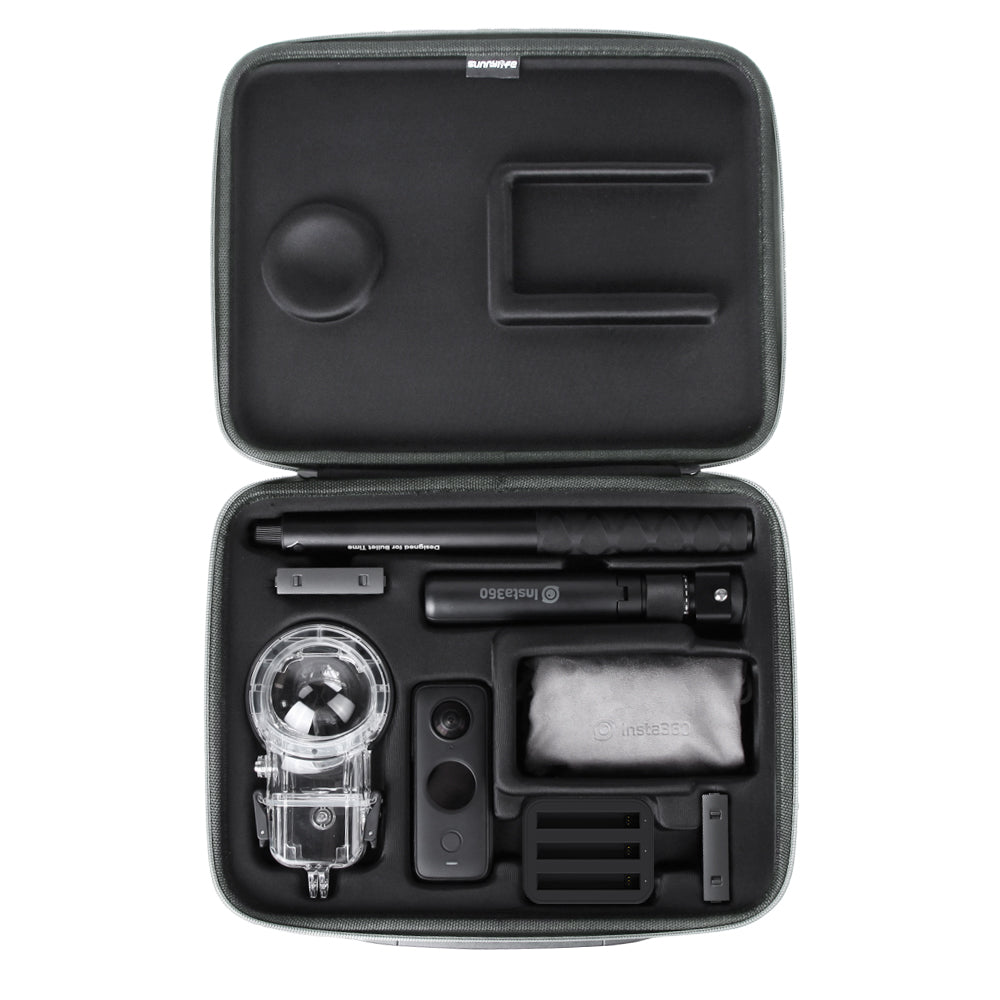 Portable Storage Bag Multifunctional Storage Box Carrying Case for Insta360 ONE X2