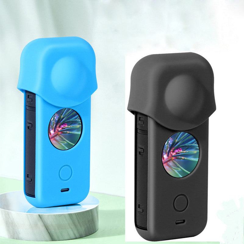 Mini Action Camera Silicone Protective Case for Insta360 One X2 - Blue