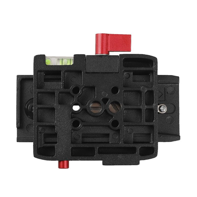 P200 Aluminum Alloy Quick Base Plate Holder Adapter for Manfrotto 577 501 500AH 701HDV Q5 Camera Tripod Accessory kit