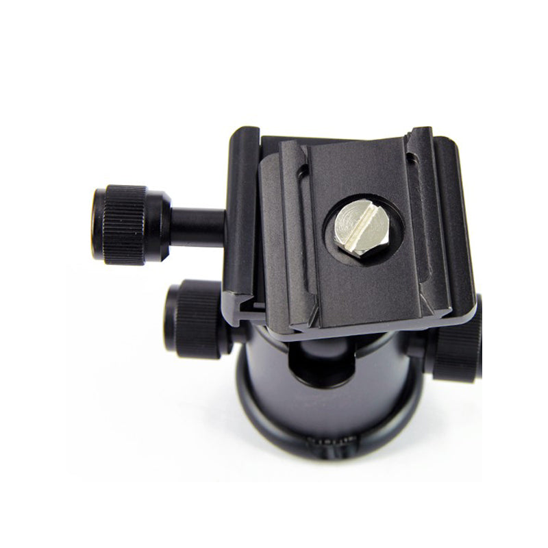 360 Degre Swivel 1/4" Screw Professional Camera Tripod Head Mini Ball Head