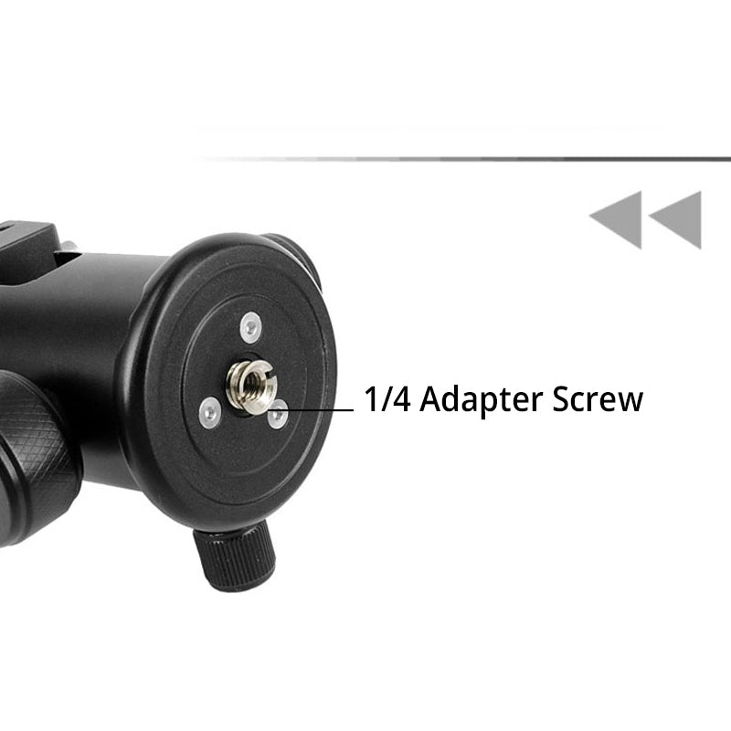 360 Degre Swivel 1/4" Screw Professional Camera Tripod Head Mini Ball Head