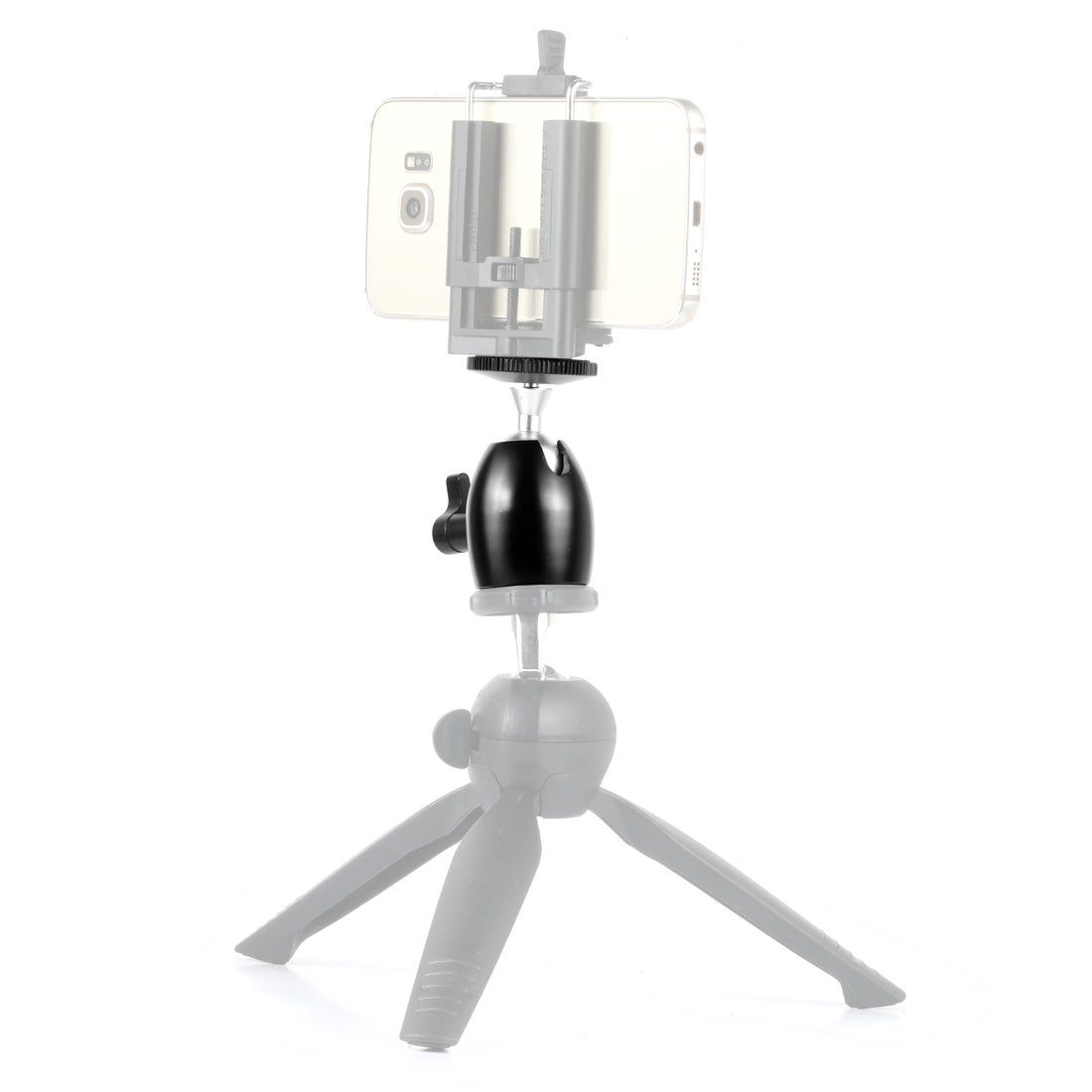Q39 DSLR Camera 360 Degree Swivel Mini Ball Head 1/4" Screw Monopod Light Stand Mount Adapter
