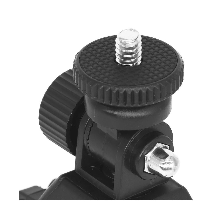 DV DSLR Bicycle Handlebar Mount 1/4 Screw Clamp Bracket Sports Camera Tripod Adapter