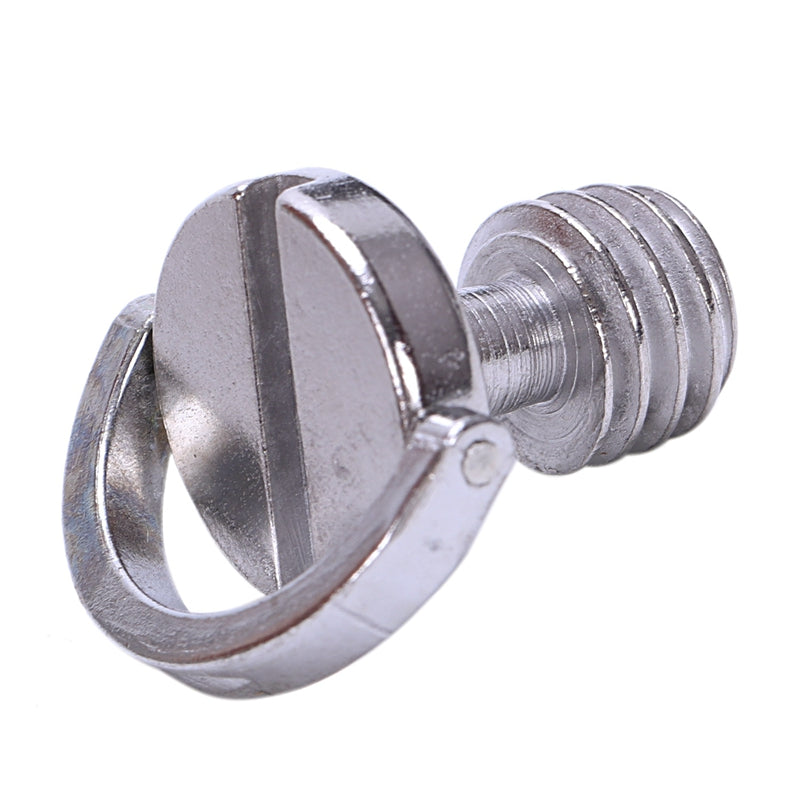 Longer Shaft D-ring Screw 3/8 inch Thread Camera Tripod Quick Release Plate Ballhead Fixing Screw Adapter