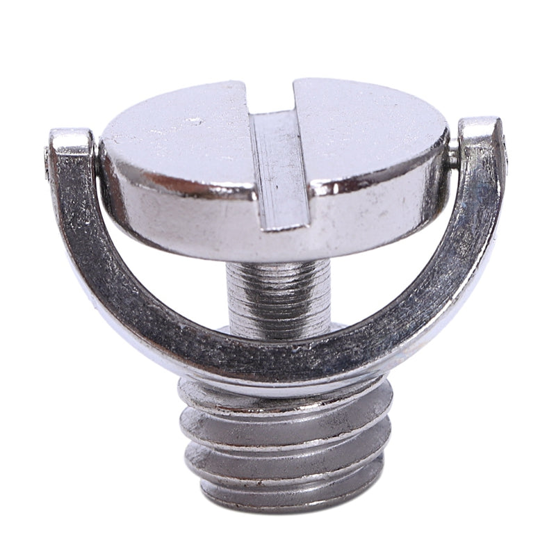 Longer Shaft D-ring Screw 3/8 inch Thread Camera Tripod Quick Release Plate Ballhead Fixing Screw Adapter