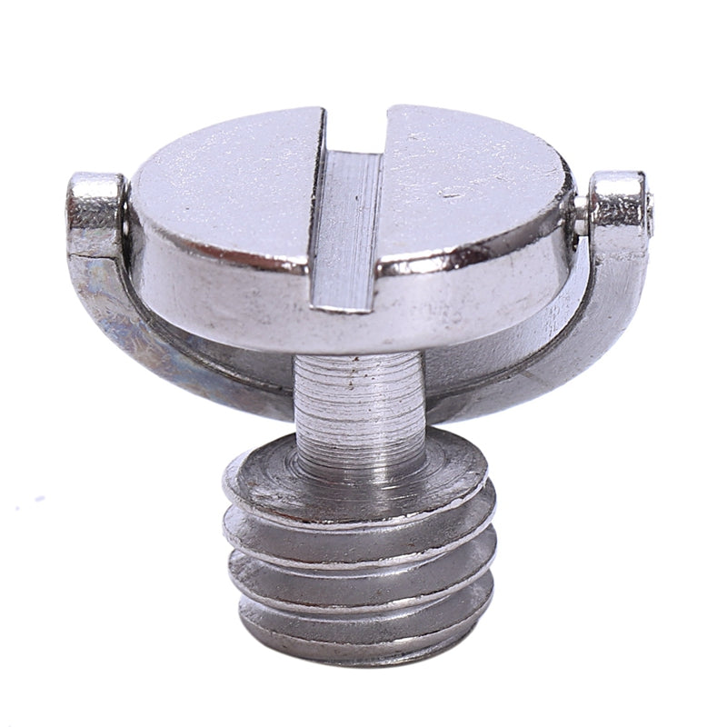 Longer Shaft D-ring Screw 3/8 inch Thread Camera Tripod Quick Release Plate Ballhead Fixing Screw Adapter