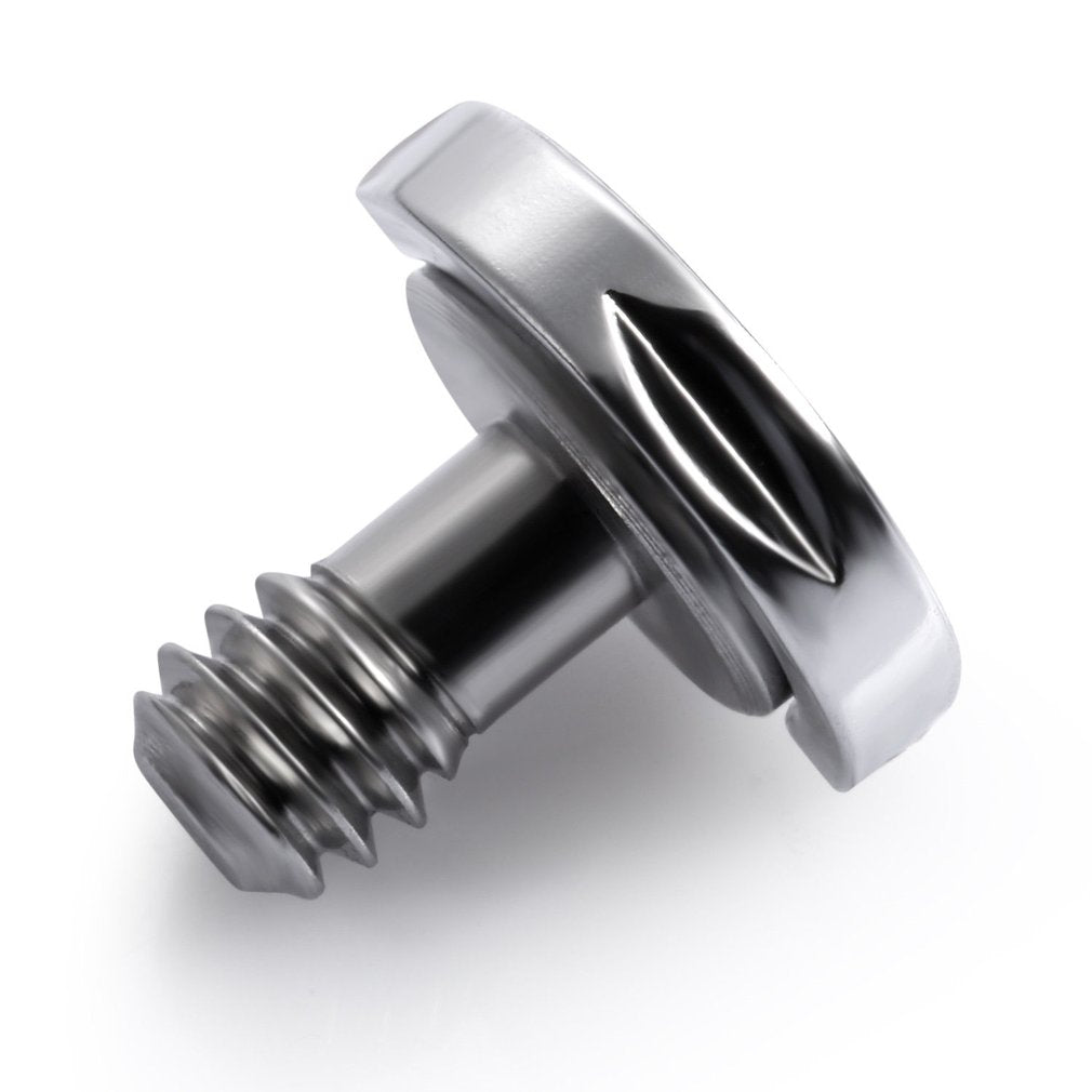 1/4 inch Camera Screw D-Ring Adapter for Tripod Monopod Quick Release Plate Camera Screw