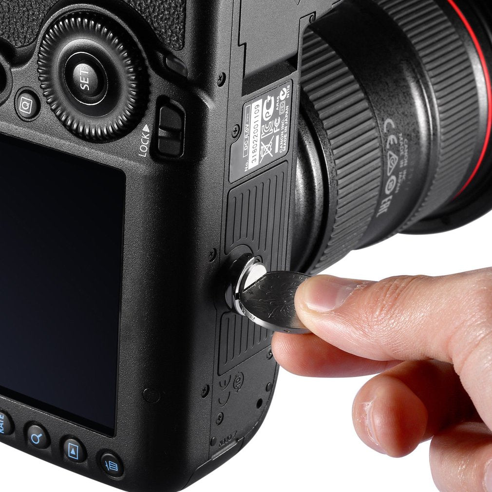 1/4 inch Camera Screw D-Ring Adapter for Tripod Monopod Quick Release Plate Camera Screw