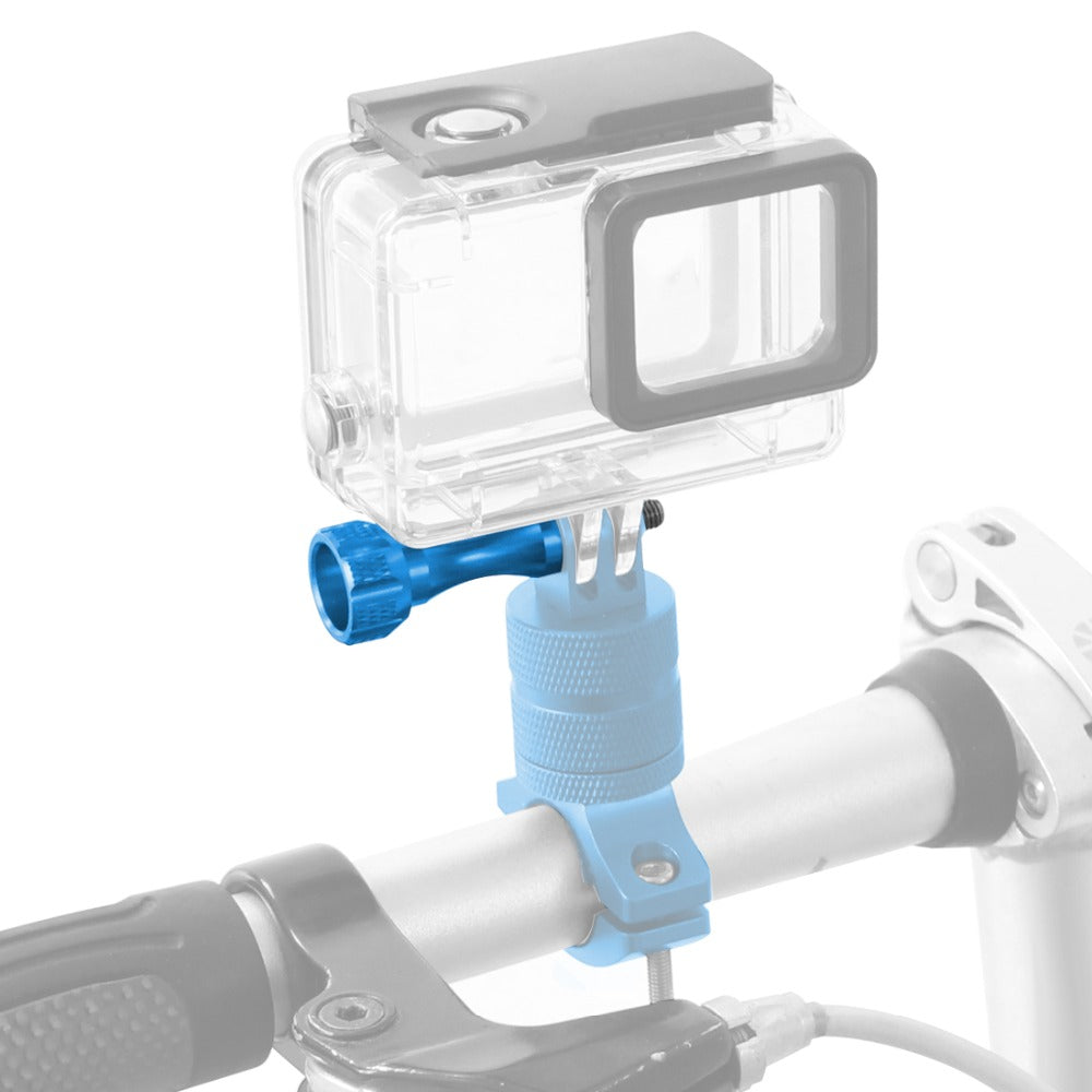 3pcs Aluminum Alloy Long Short Thumb Knob Screws Nut for GoPro Hero Black 8 7 6 5 4 SJcam EKEN YI 4K - Blue