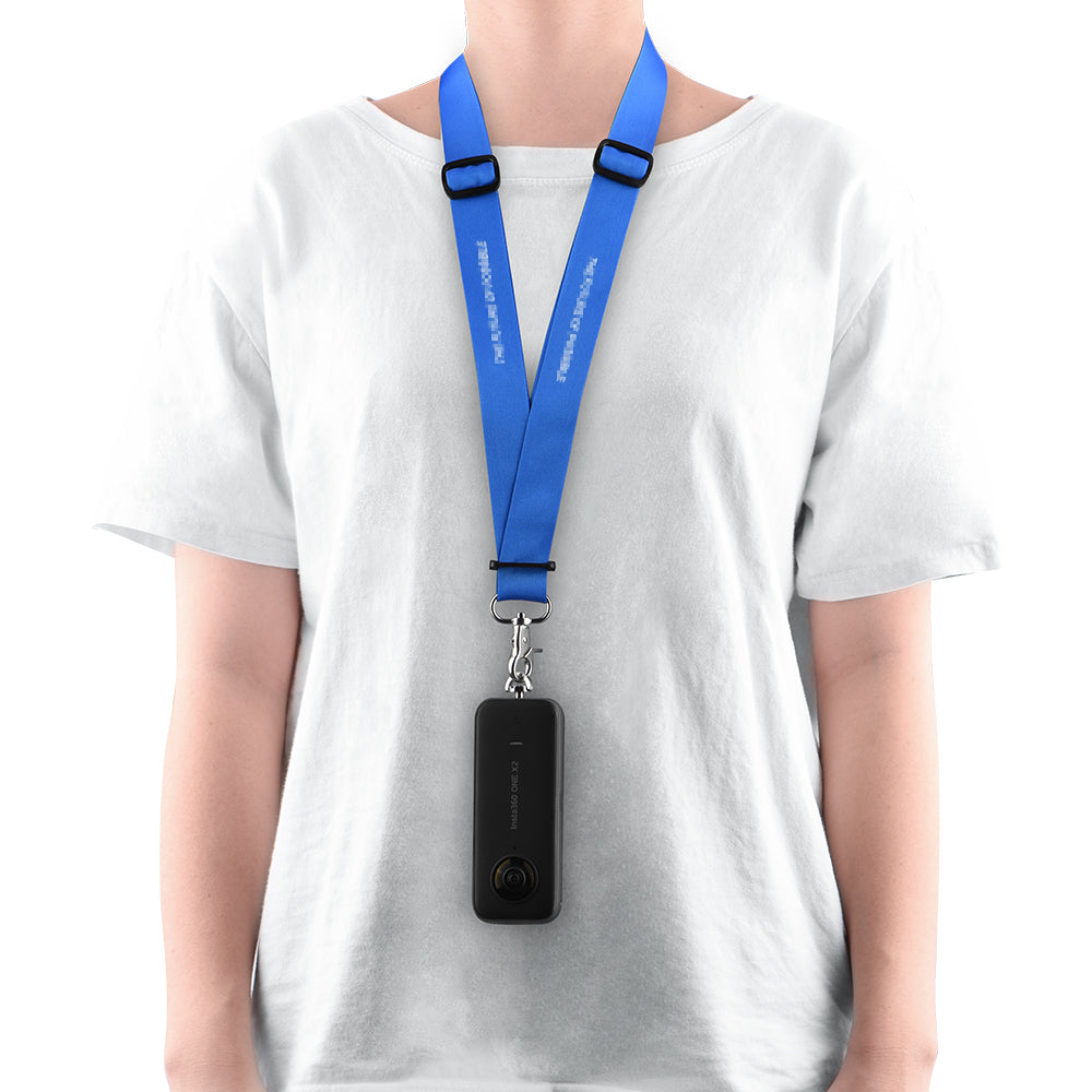 Anti-lost Adjustable Lanyard for Insta360 ONE X / X2 / OSMO Pocket 2 - Blue