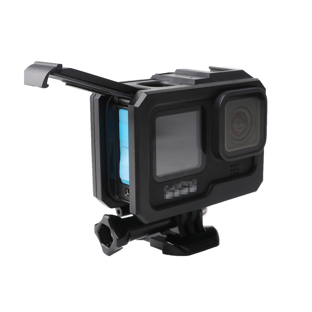 Protective Frame Housing Cage Shell Cold Shoe Mount for Gopro Hero 9 (EWB8216) Sports Camera Accessories