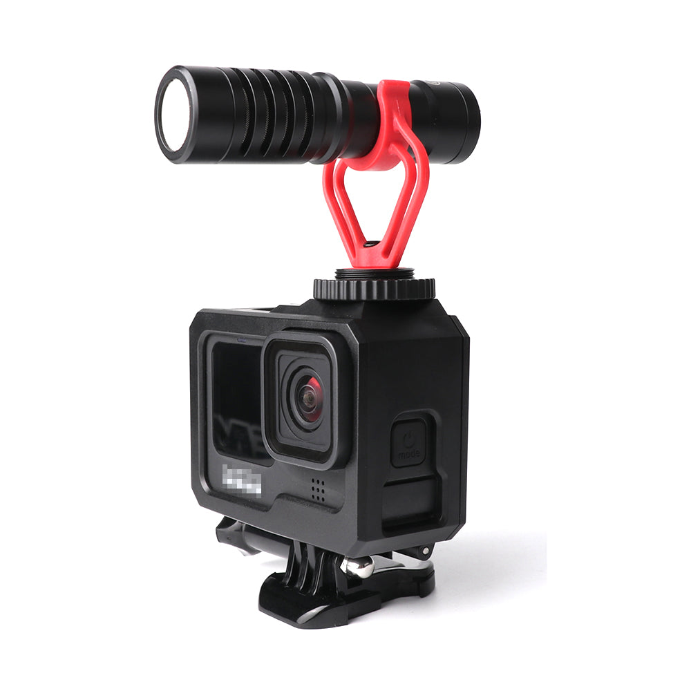 Protective Frame Housing Cage Shell Cold Shoe Mount for Gopro Hero 9 (EWB8216) Sports Camera Accessories