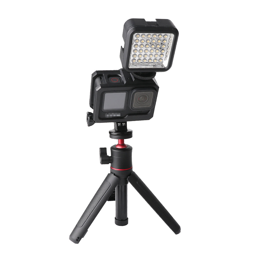 Protective Frame Housing Cage Shell Cold Shoe Mount for Gopro Hero 9 (EWB8216) Sports Camera Accessories