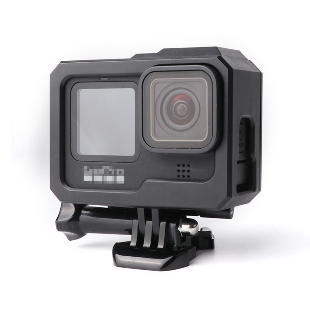 Protective Frame Housing Cage Shell Cold Shoe Mount for Gopro Hero 9 (EWB8216) Sports Camera Accessories