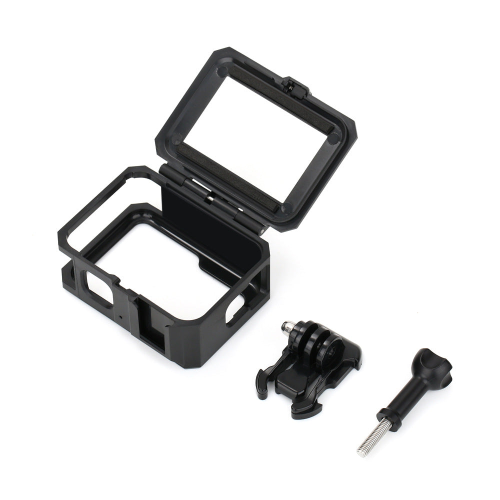 Protective Frame Housing Cage Shell Cold Shoe Mount for Gopro Hero 9 (EWB8216) Sports Camera Accessories