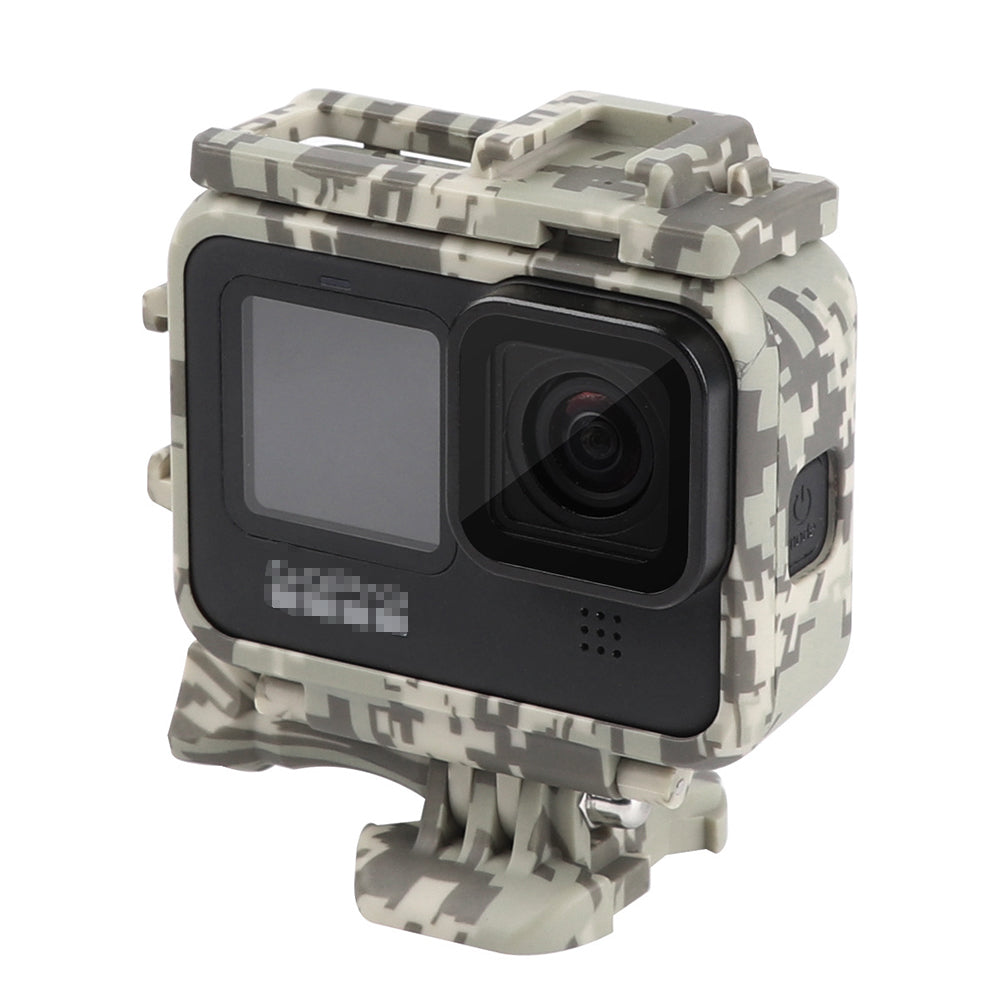 Protective Frame Shell Cage Housing with Code Shoe Mount for GoPro 9 Black Action Camera Accessories