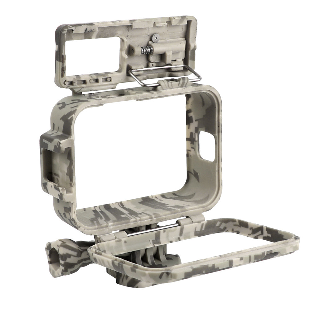 Protective Frame Shell Cage Housing with Code Shoe Mount for GoPro 9 Black Action Camera Accessories