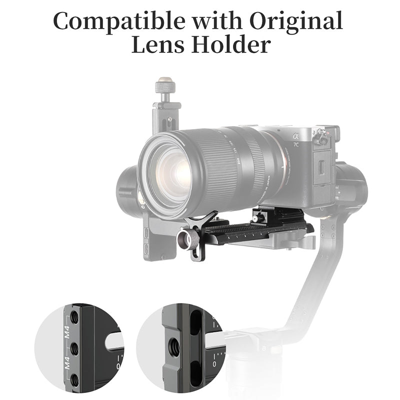 FALCAM 2400 F38 Universal Arca Swiss Quick Release Plate Mount for Zhiyun Weebill-s/Crane 2S