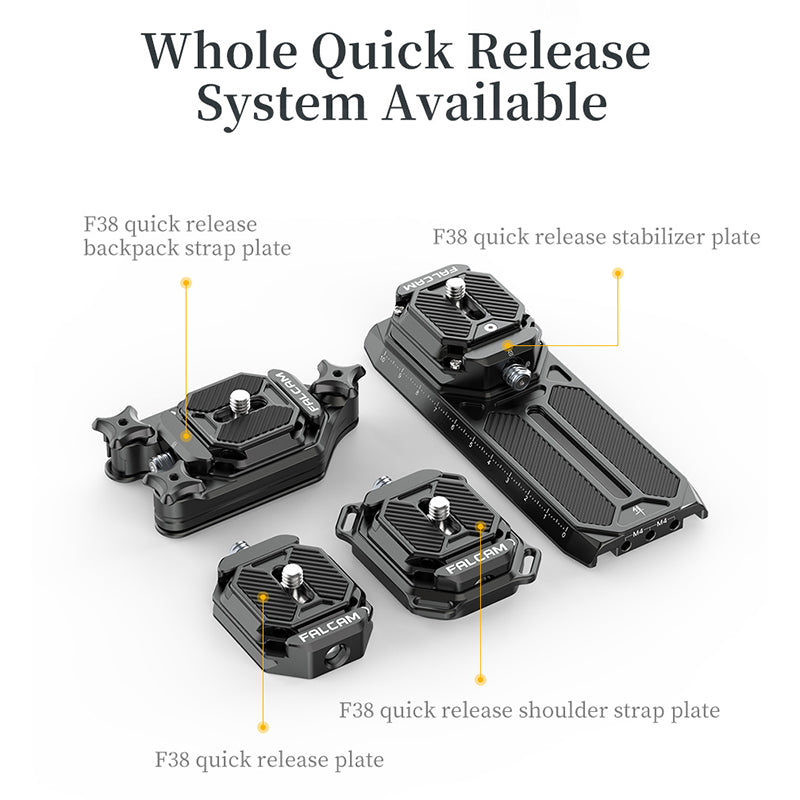 FALCAM 2400 F38 Universal Arca Swiss Quick Release Plate Mount for Zhiyun Weebill-s/Crane 2S