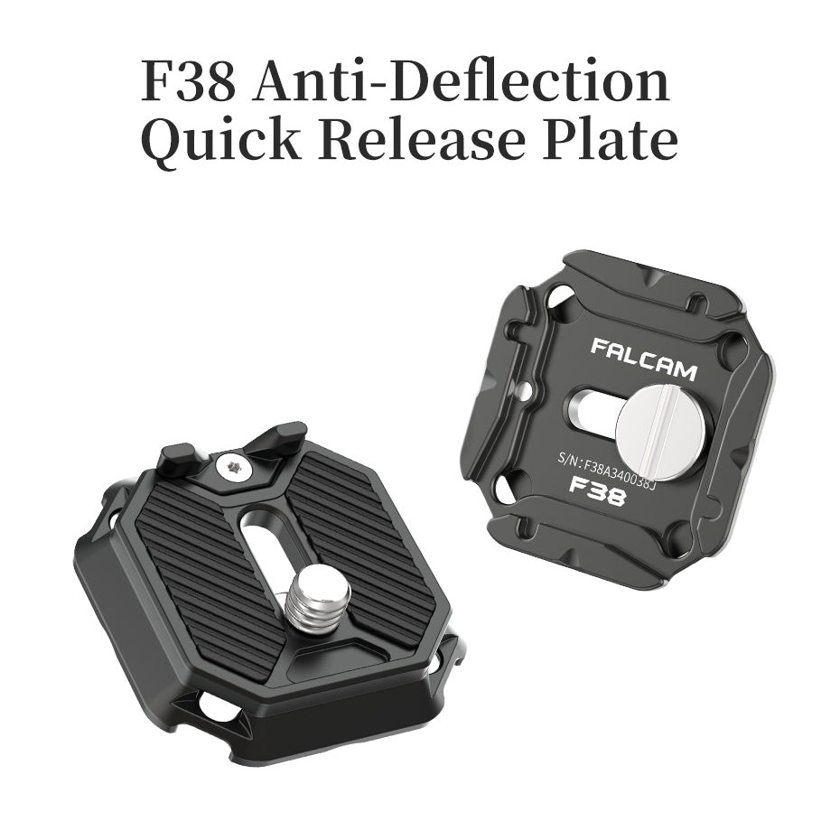 FALCAM 2401 F38 CNC Aluminum Alloy Camera Anti-deflection Quick Release Plate