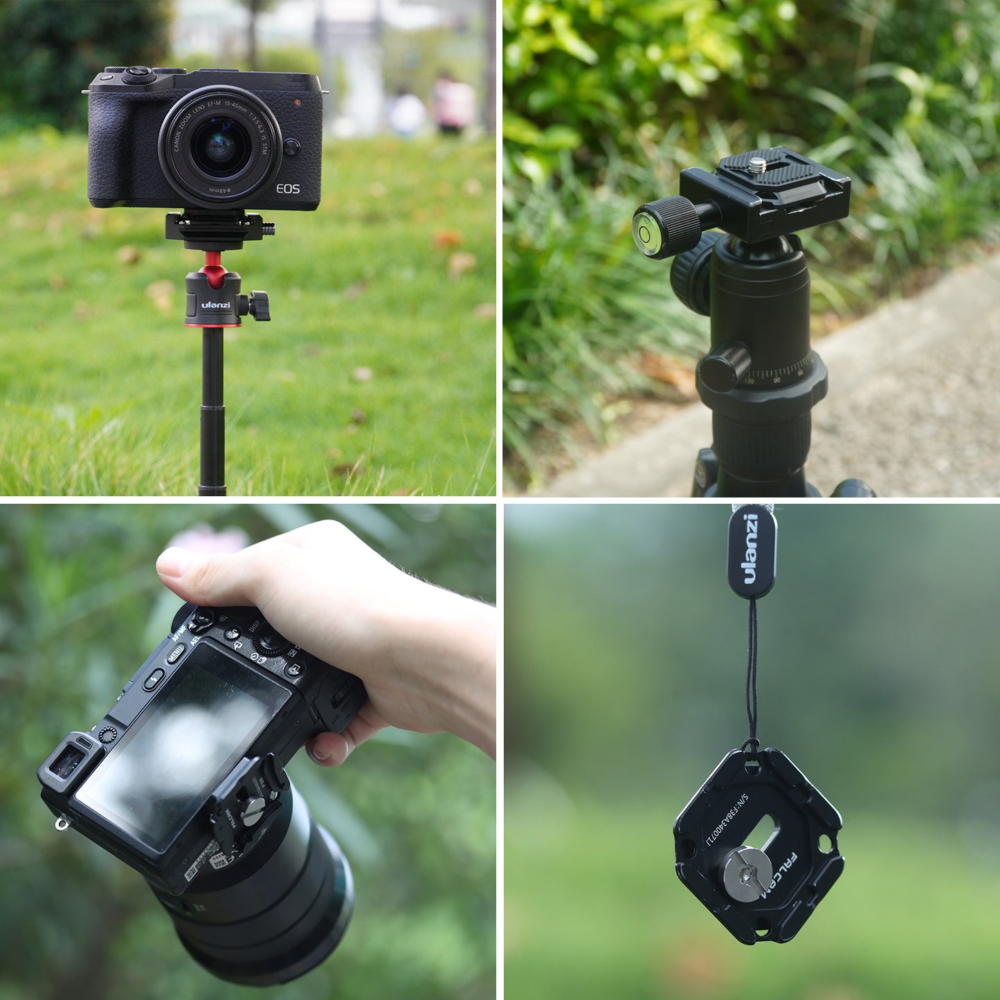 FALCAM 2269 F38 CNC Aluminum Alloy Quick Release Top Cap Cover for Arca Swiss Plate Tripod Mount