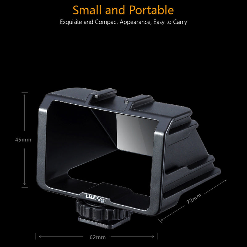 Uniqkart R031 Camera Vlog Selfie Flip Screen Bracket for Mirrorless Periscope Solution A6300 A6000 Sony A73 A7 A6500 A72