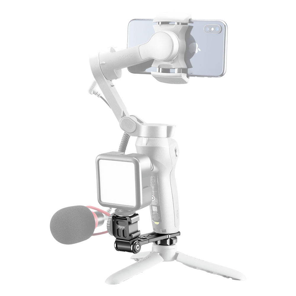 ULANZI PT-13 Extend Triple Cold Shoe Bracket Mount Plate Gimbal Accessories for Smartphone SLR Camera
