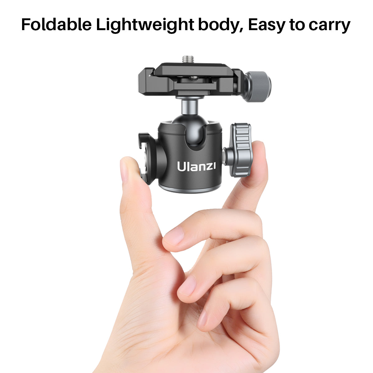 Uniqkart U-80L Arca Swiss Ballhead Tripod Ball Head for DSLR SLR Camera with Arca Quick Release Plate