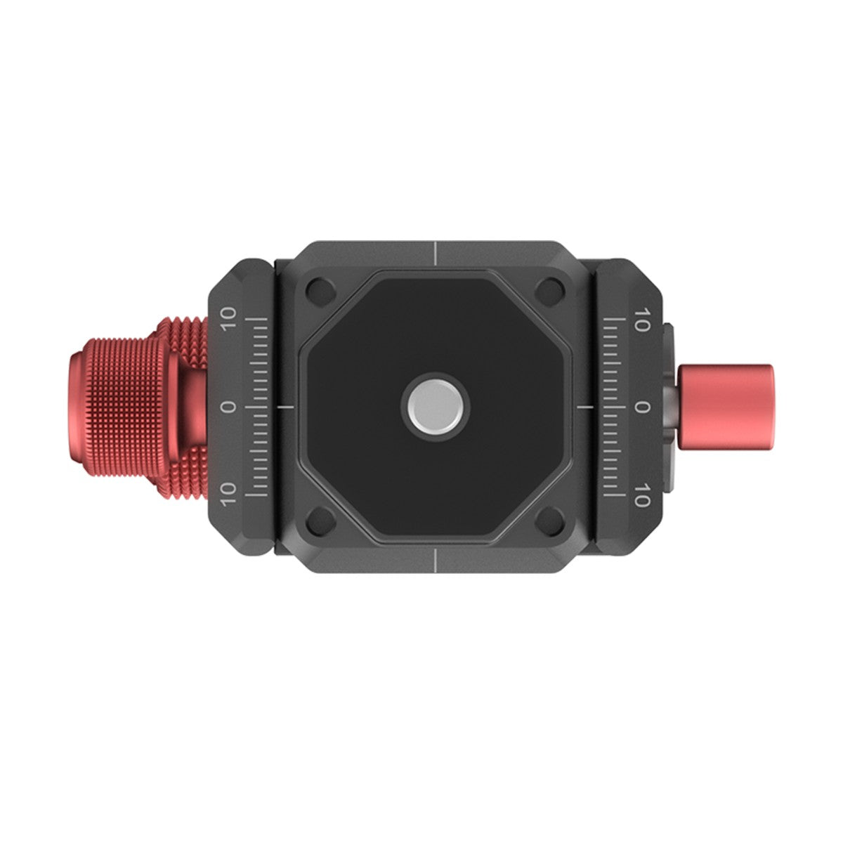 Uniqkart U-70 Metal Mini Ballhead Pan Cold Shoe Double Panoramic Tripod Head for DSLR Camera Vlog Tripod Bracket