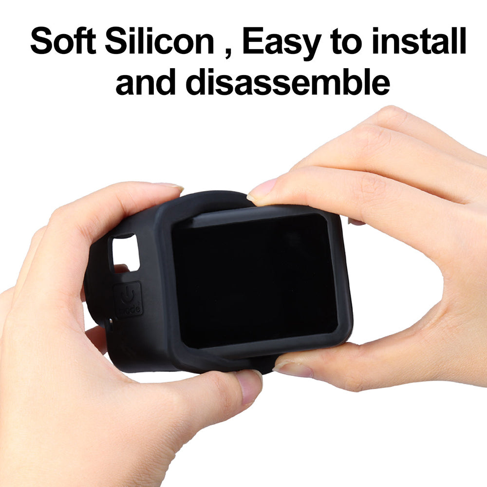 ULANZI G8-3 Soft Silicone Case Protective Cover Lens Cap with Lanyard for GoPro Hero 8 Black Action Camera