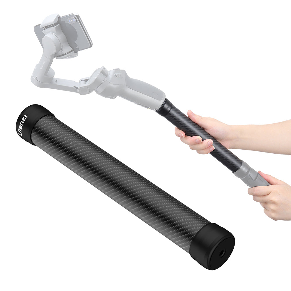 Uniqkart R040 Carbon Fiber Extend Pole Stick Handgrip Monopod Pole - 236mm/Long