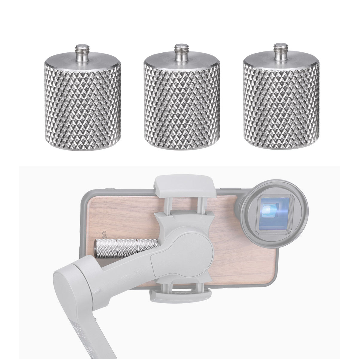 ULANZI PT-10 Counterweight Balance Counter Weights Support 60g for DJI OSMO Mobile 3