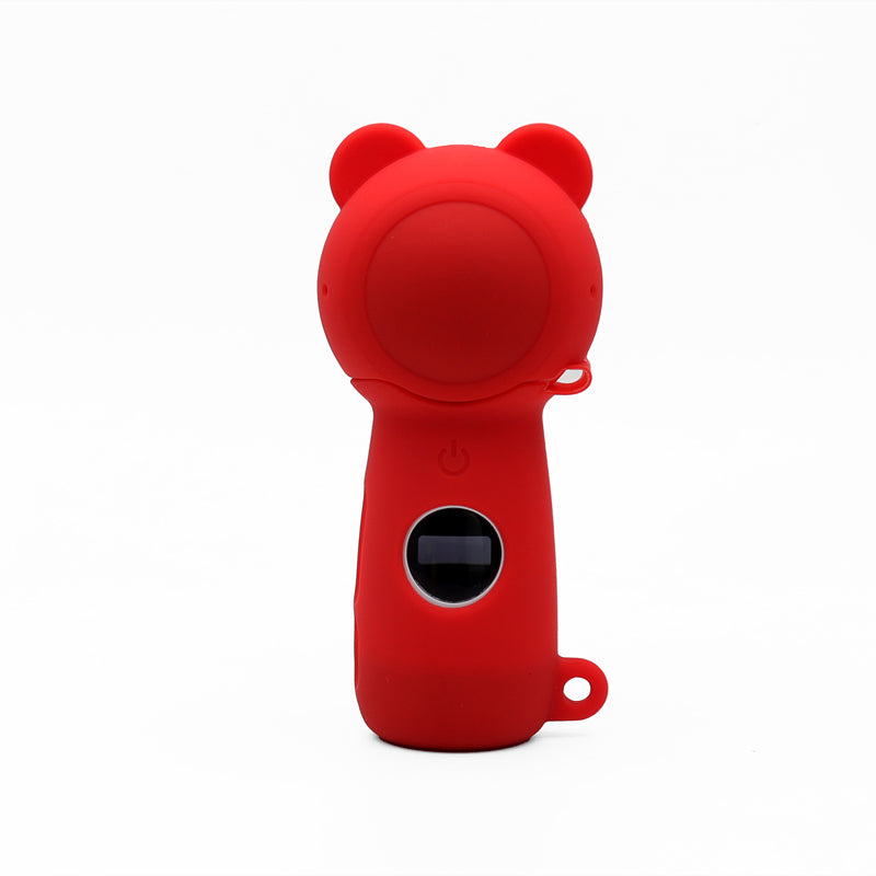 Full Body Drop-proof Soft Silicone Protective Cover Case for Samsung Gear 360 (2017) Panoramic 4K Sports Camera - Red