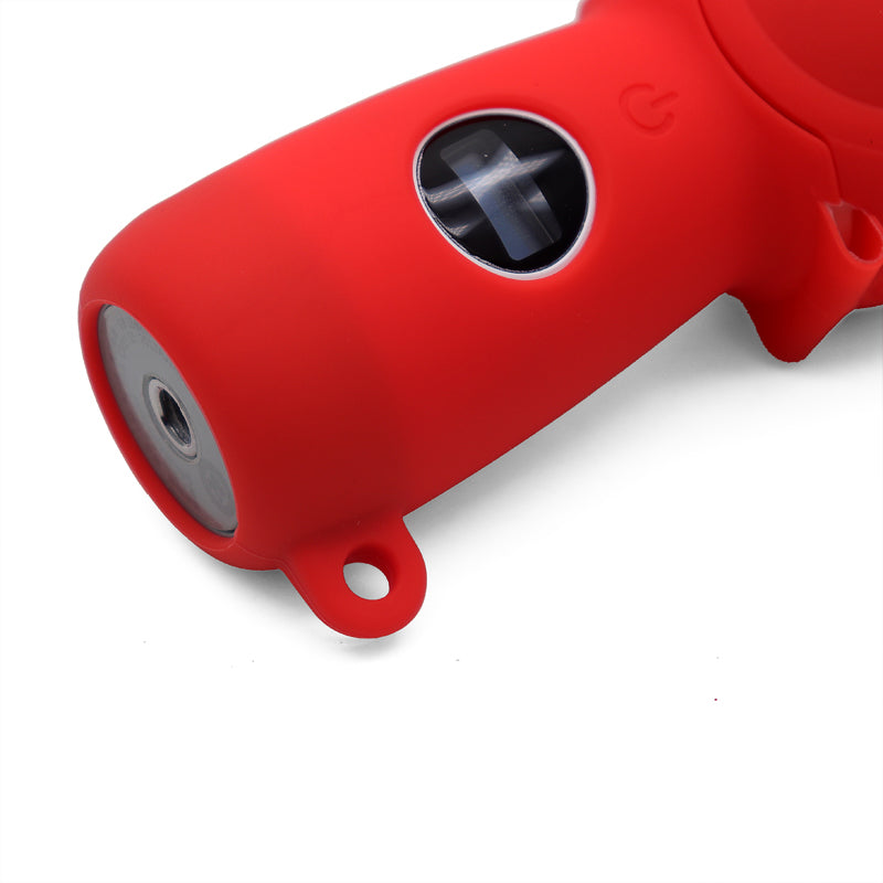 Full Body Drop-proof Soft Silicone Protective Cover Case for Samsung Gear 360 (2017) Panoramic 4K Sports Camera - Red