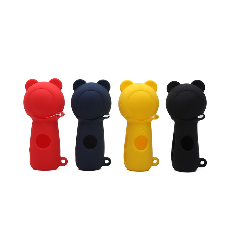 Full Body Drop-proof Soft Silicone Protective Cover Case for Samsung Gear 360 (2017) Panoramic 4K Sports Camera - Black