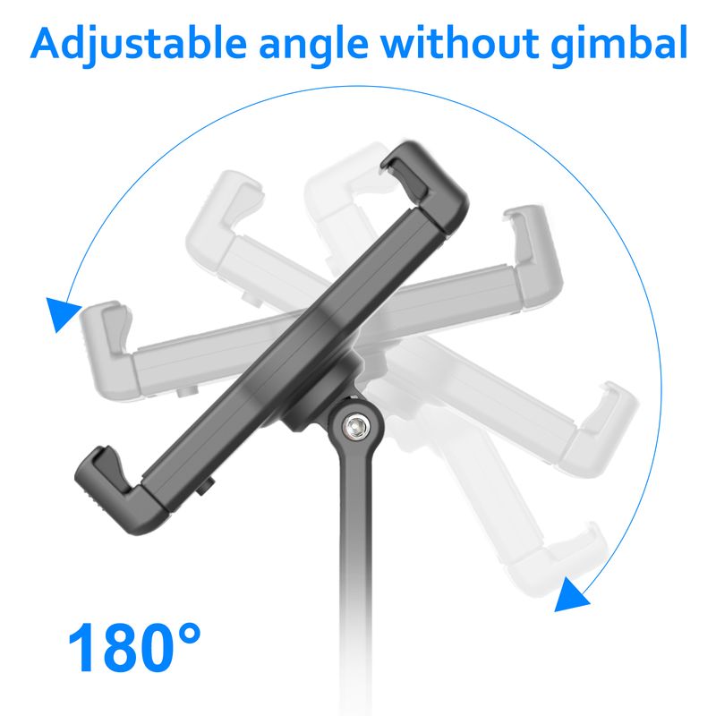 ULNAZI ST-20 Plastic Adjustable Tablets Stand 360-degree Rotatable Cell Phone Holder